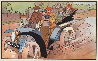 Veselá partička malých motoristů od Charles Robinson