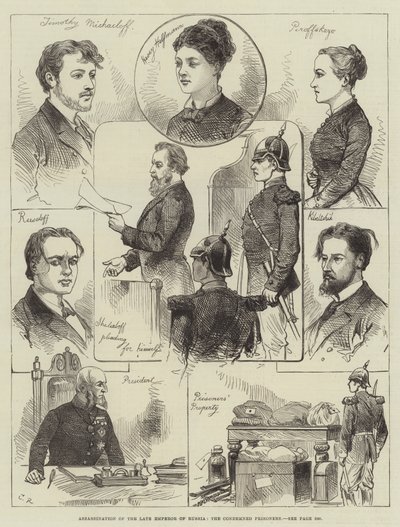 Atentát na zesnulého ruského císaře, odsouzených vězňů od Sir John Charles Robinson