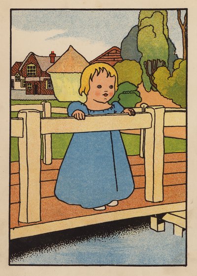 Ilustrace pro Babes and Birds (barevná litografie) od Charles Robinson
