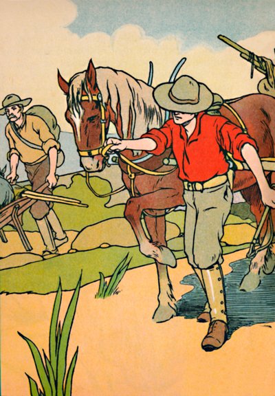 Off to the Gold-Fields, 1912 od Charles Robinson