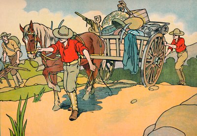 Off to the Gold-Fields, 1912 od Charles Robinson