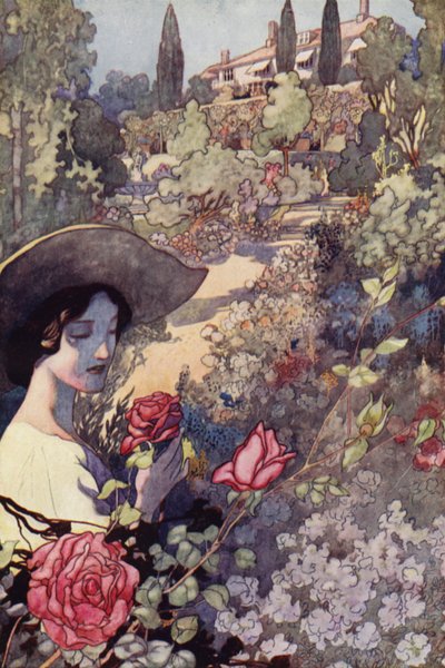 Naše sentimentální zahrada: léto (barevné lito) od Charles Robinson