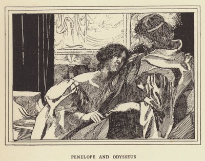 Penelope a Odysseus od Sir John Charles Robinson