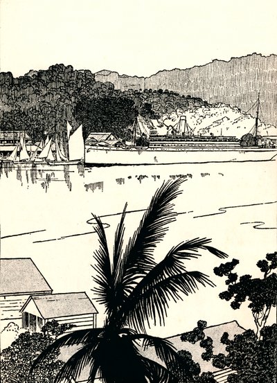 Port Antonio, Jamajka, 1912 od Charles Robinson