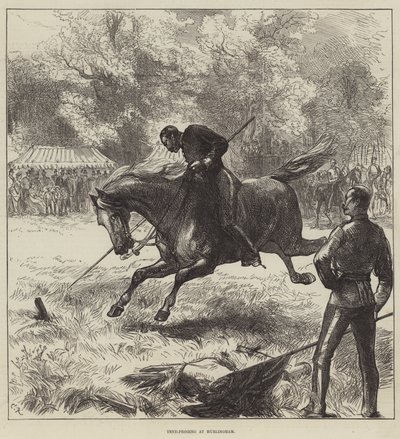 Zavěšování stanů v Hurlinghamu od Sir John Charles Robinson