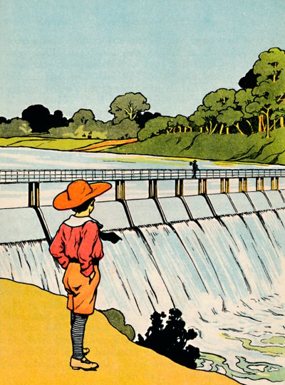 Přehrada, 1912 od Charles Robinson