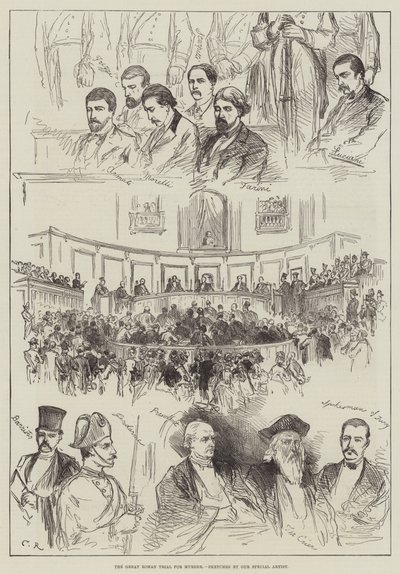 Velký římský proces za vraždu od Sir John Charles Robinson