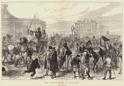 Koňský trh v Islingtonu od Sir John Charles Robinson