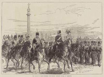 Princ z Walesu kontroluje norfolskou dělostřeleckou milici v Yarmouthu od Sir John Charles Robinson
