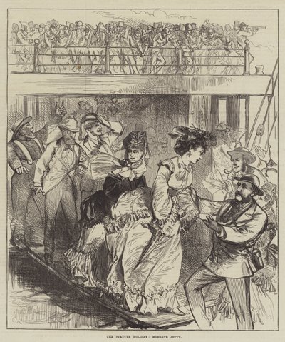 Svátek soch, Margate Jetty od Sir John Charles Robinson