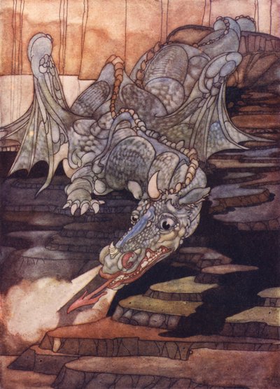 Drak zabitý svatým Jiřím od Charles Robinson