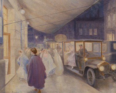 Příjezd do Opery od Charles Robinson Sykes