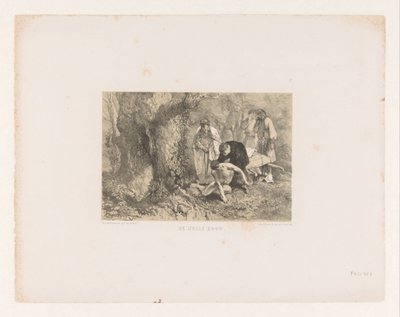 Nemocný je odveden do dutého stromu The Hollow Tree (název na objektu) od Charles Rochussen