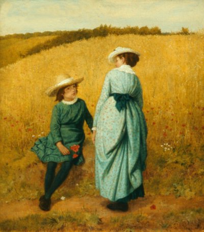 Poppy Field od Charles Rossiter