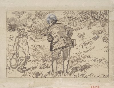 A Reproof, 1870-1891. od Charles Samuel Keene