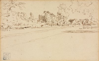 Dům v Hammersmith od Charles Samuel Keene