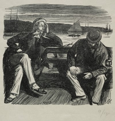 Lady Nelly - Flirt od Charles Samuel Keene