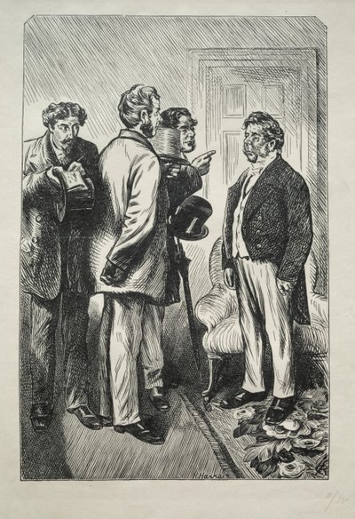 Naše vánoční krůta, pane Bobsby Concerned od Charles Samuel Keene