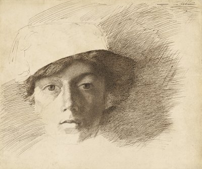 Autoportrét od Charles Samuel Keene