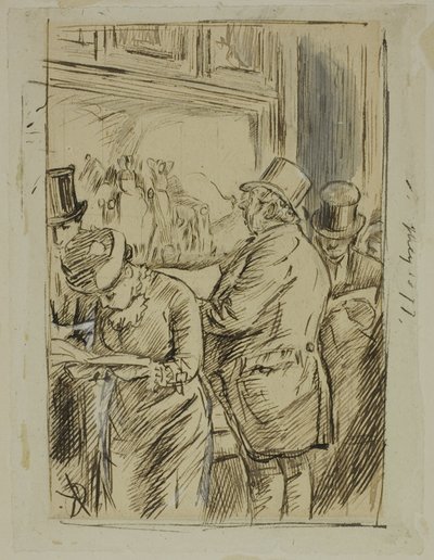 Sklizeň brambor od Charles Samuel Keene