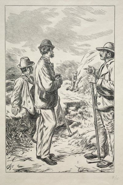 Tři jména od Charles Samuel Keene