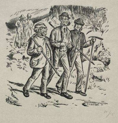 Tři jména, 1869. od Charles Samuel Keene