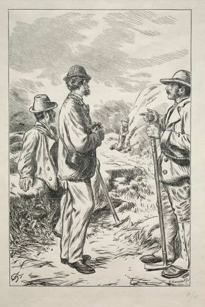 Tři jména, 1869. od Charles Samuel Keene