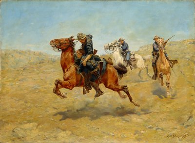 My Bunkie, 1899 od Charles Schreyvogel