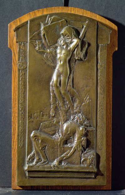 Death and the Maiden, cca 1911-12 (bronz) od Charles Sergeant Jagger
