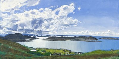 Za Altandhu, 2011 (olej na plátně) od Charles Simpson