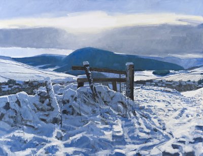 Hranice Sníh, 2012 (olej na plátně) od Charles Simpson