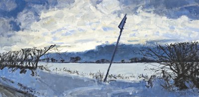 Prosincové odpoledne, 2011 (olej na plátně) od Charles Simpson