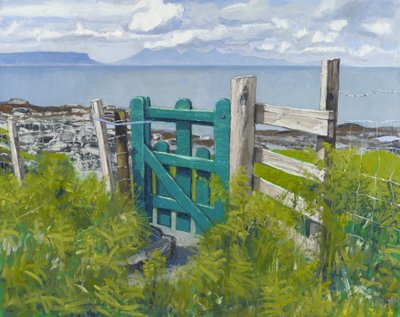 Brána, 2012 (olej na plátně) od Charles Simpson