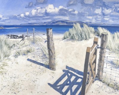 Brána na severní pláž, 2013 (olej na plátně) od Charles Simpson