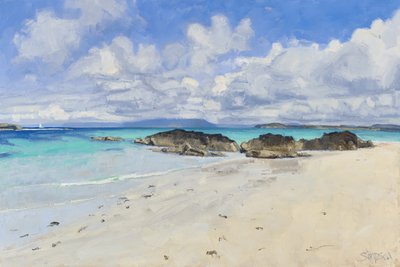 Iona Summer (The Finger), 2015 (olej na plátně) od Charles Simpson