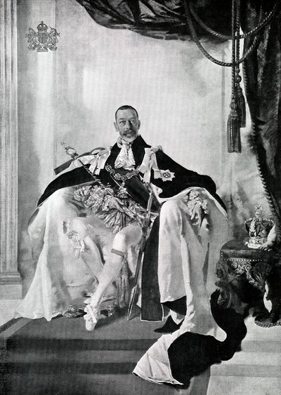 George V, 1924 od Charles Sims