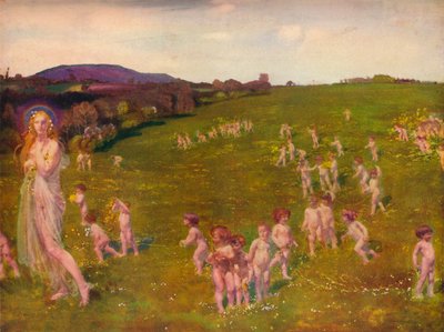 Příchod jara, 1913 od Charles Sims