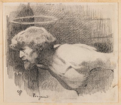 Dekapitace svatého Jana Křtitele, kolem roku 1881 (uhl na papíře) od Charles Sprague Pearce