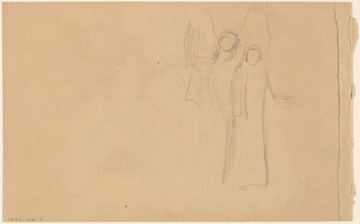Studie obrázků [verso] od Charles Sprague Pearce