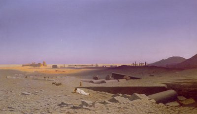 Ruiny Palmýry, 1839 od Charles Theodore Frere