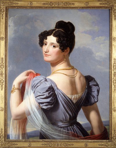 Portrét Anne Boutetové, známé jako Mademoiselle Mars (1779 - 1847), francouzské herečky. Obraz Charlese Thévenina, poprvé vystaven na Všeobecné výstavě v roce 1900. od Charles Thevenin