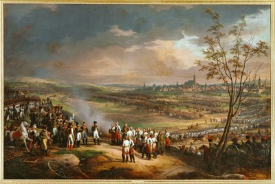 Kapitulace Ulmu, Německo ... (malba na plátně) od Charles Thevenin