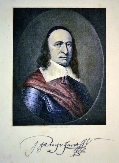 Peter Stuyvesant (barevná rytina) od Charles Thomas Burt