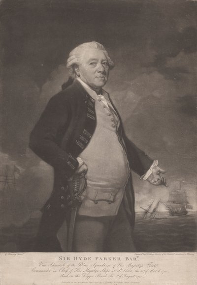 Sir Hyde Parker od Charles Townley