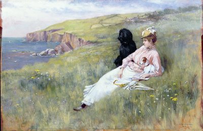 Sea Dreams, 1888 (panel) od Charles Trevor Garland