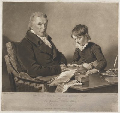 Francis Noel Clark Mundy a jeho vnuk William od Charles Turner