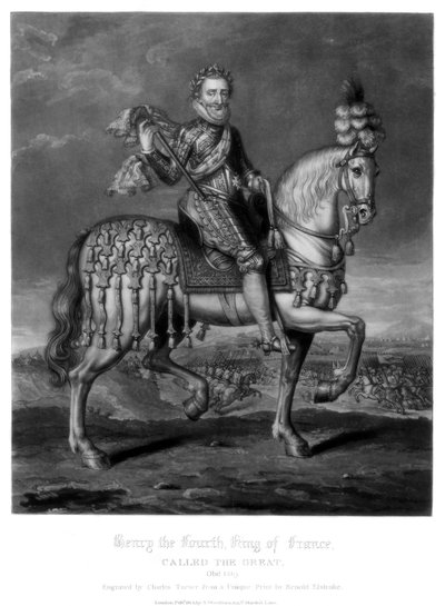 Jindřich IV., francouzský král, 1816. od Charles Turner