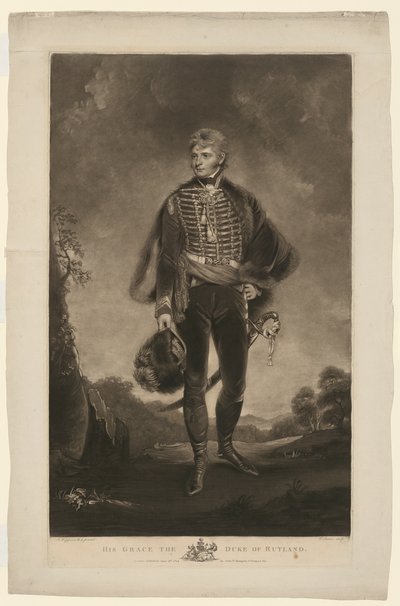 Jeho Milost vévoda z Rutlandu od Charles Turner