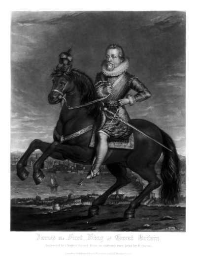 Jakub I., král Velké Británie, 1816. od Charles Turner