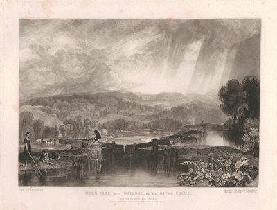 More Park, nedaleko Watfordu, na řece Colne od Charles Turner